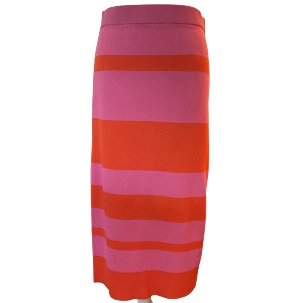 Sachin + Babi Red and Pink Maxi Pencil Skirt Resort - Picture 2 of 4